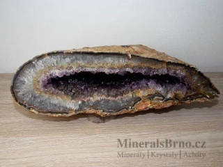 Ametystová geoda - Artigas, Uruguay